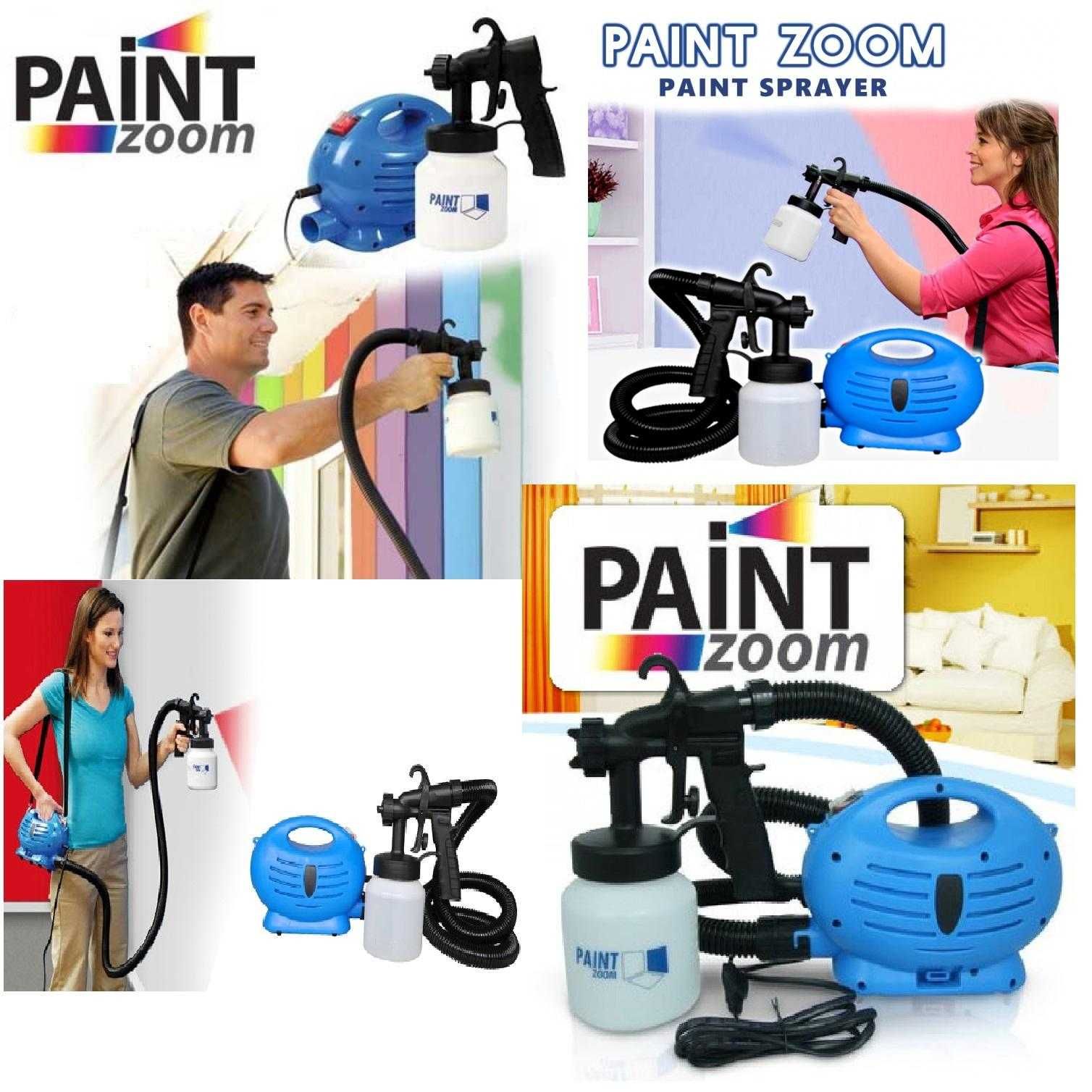 PAINT ZOOM aparat pistol profesional vopsit si zugravit 650W 800 ml