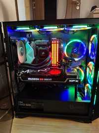 PC Gaming cu periferice si birou RTX 6800 XFX