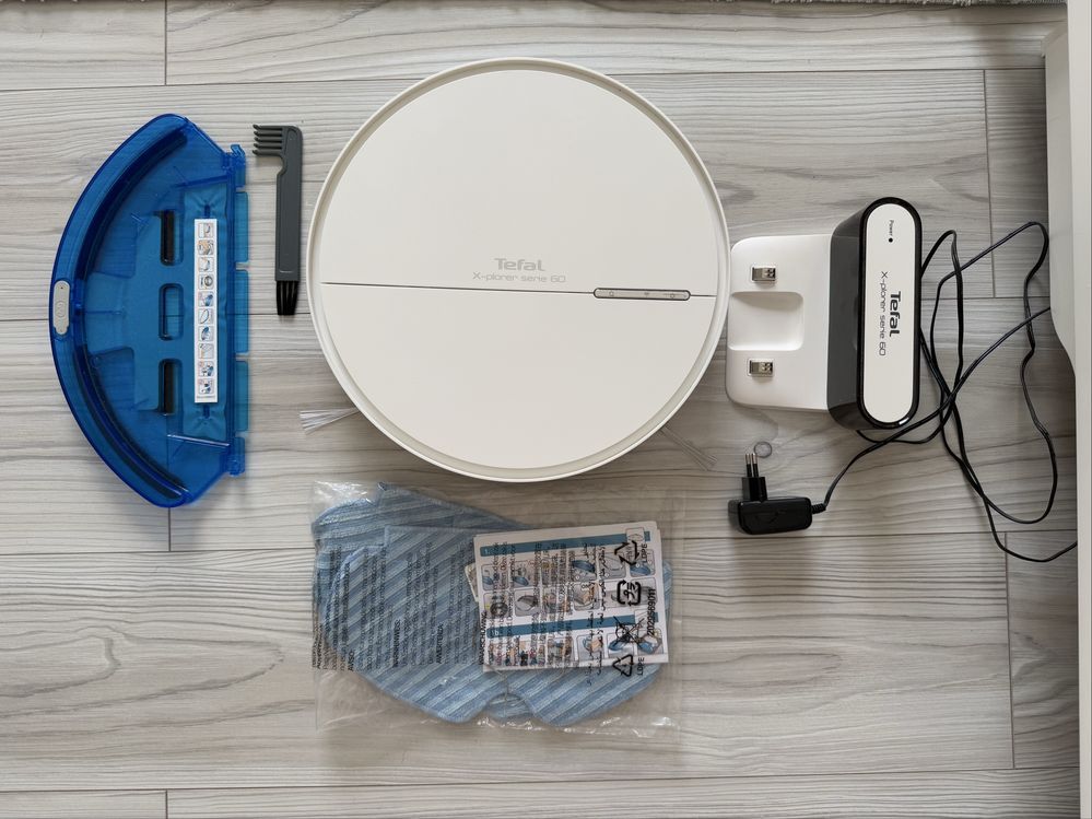 Робот-пылесос Tefal X-plorer serie 60 почти в новом состоянии