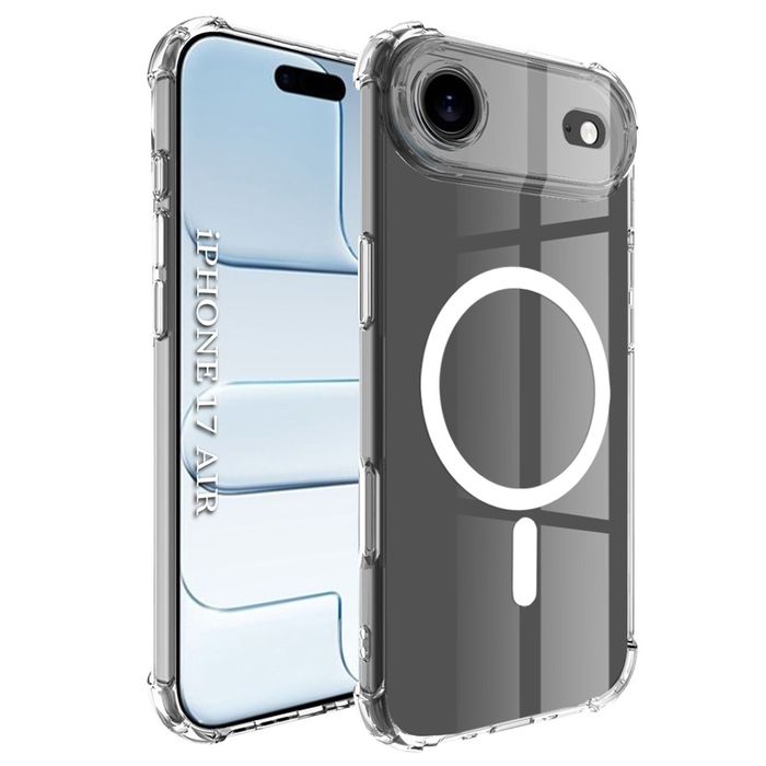 Apple iPhone 17 /Pro/Max/Air/ Удароустойчив MagSafe силиконов кейс