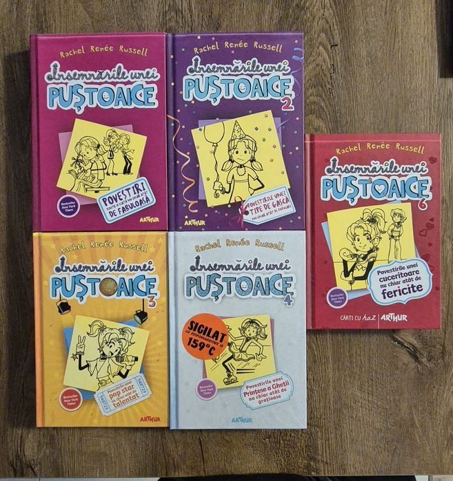 Insemnarile unei pustoaice - vol 1,4,6