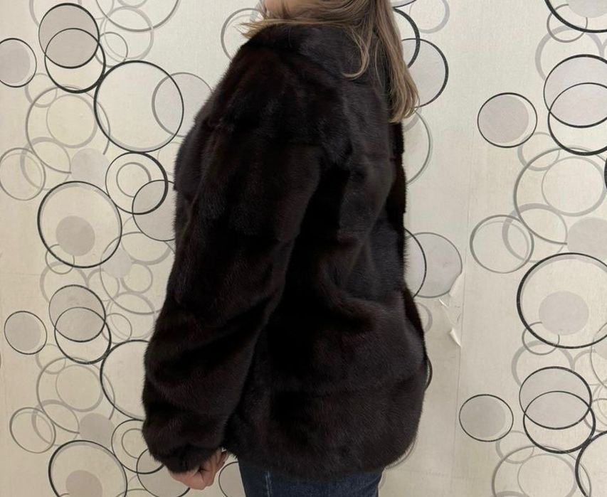 Шуба норка женская