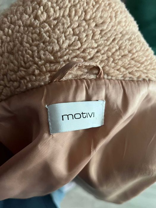 Palton dublu cu efect de pluș - Motivi