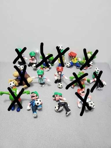 F figurine tort Super Mario_Luigi_dimensiuni 6-8 cm