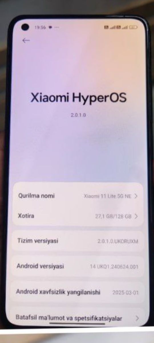 Xiaomi 11 lete 5g n