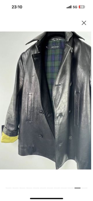 Palton piele Dsquared2 48
