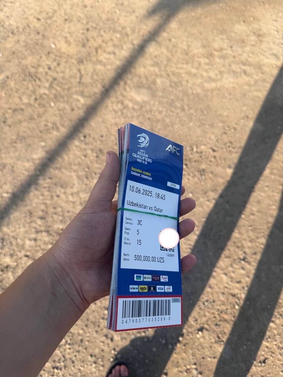 Bilet Uzb vs Qatar