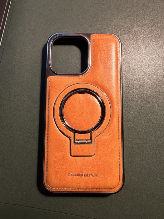 Кожен калъф MagSafe за iPhone 15 Pro Max