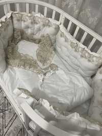 Детская кровать с бортиками в идеальном состоянии!