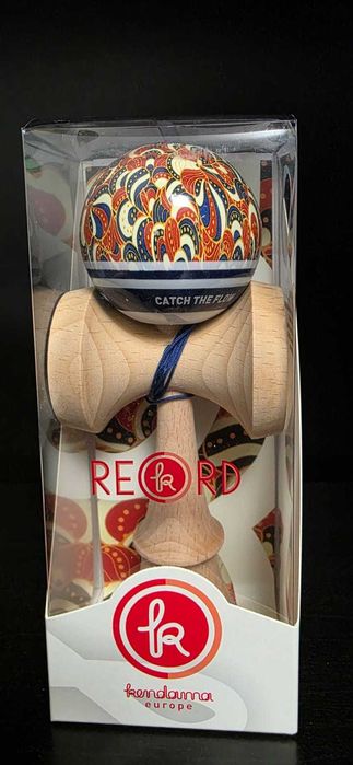 Kendama Europe Record Wondercurl MC – ediție Aqua, pachet complet