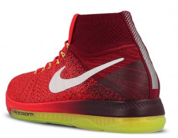 Nike Zoom All Out Flyknit Bright Crimson UK4/EUR37.5номер/23.5см