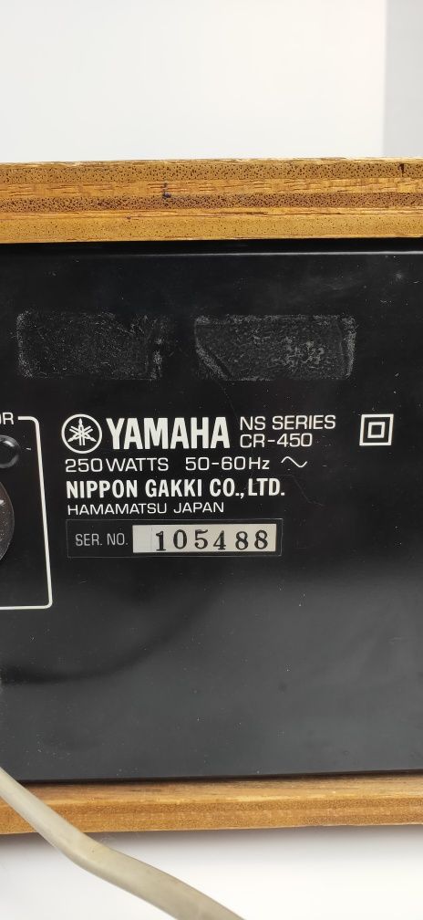 Yamaha CR450 стерео уредба