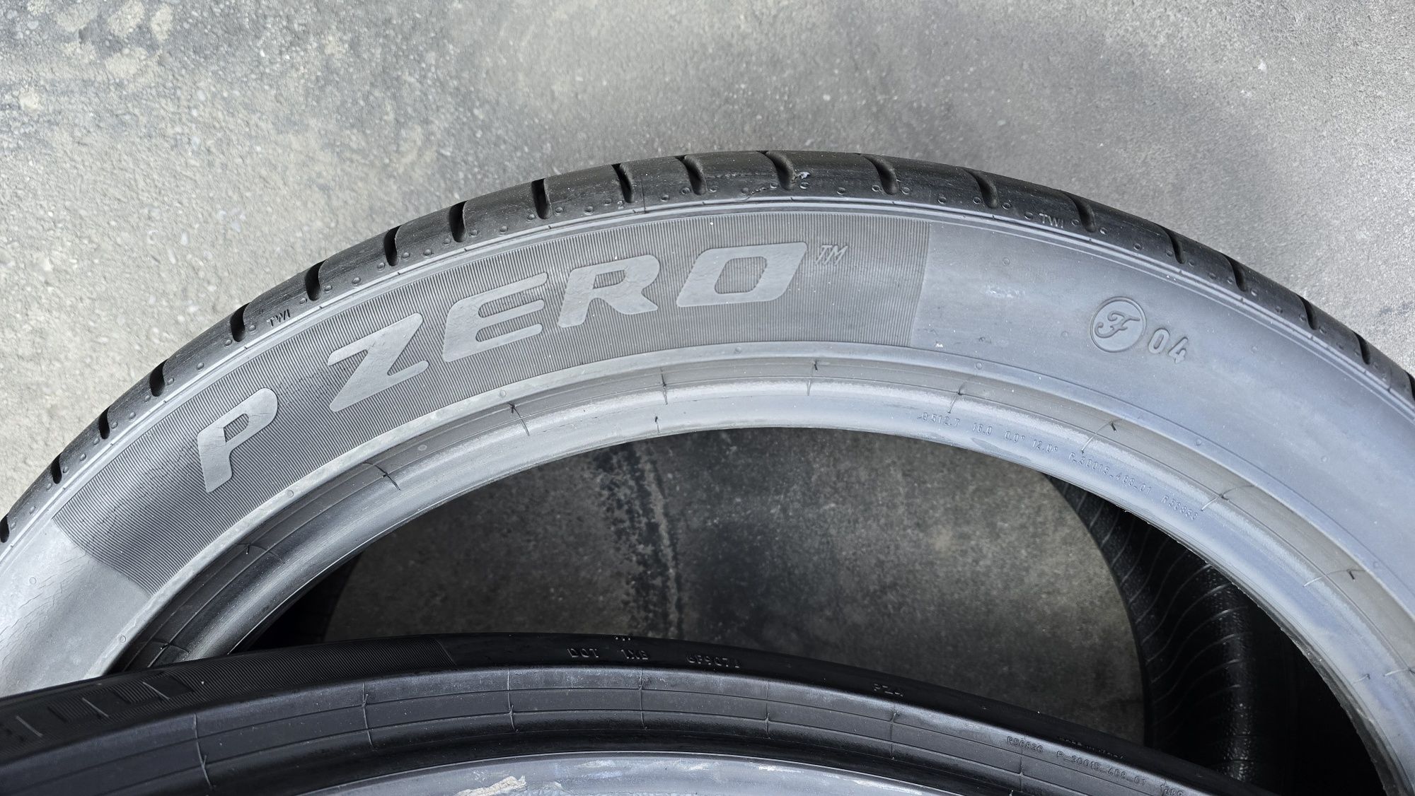 2 anvelope vară Pirelli 285/35/20