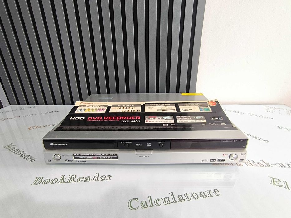 DVD Recorder Pioneer DVR-440H-S - Funcțional, Testat
