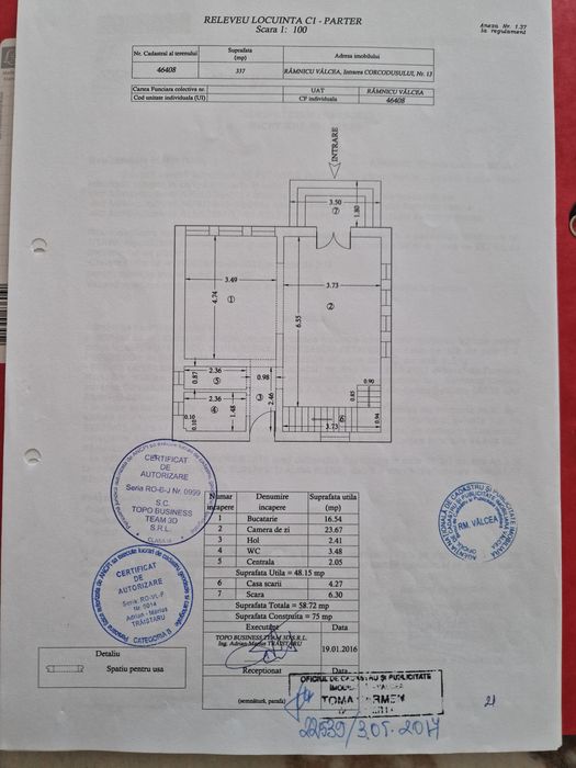 Vând casa în Râmnicu Valcea
