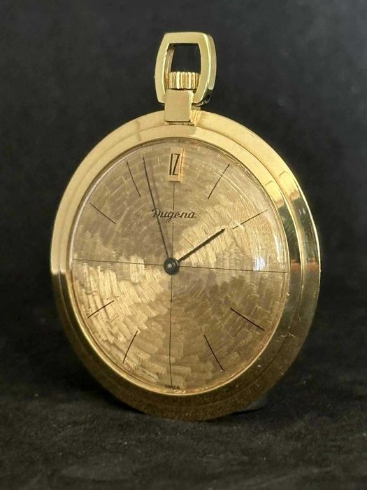 Джобен Механичен Златен Часовник DUGENA / 18k GOLD
