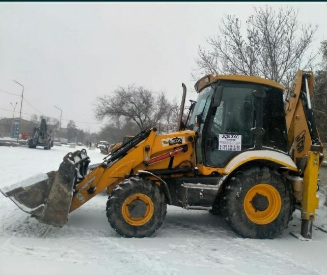 Услуги экскаватора и погрузчика