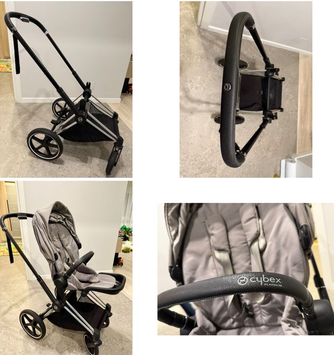 Cybex Priam 4 – sistem 3 în 1 Soho Grey