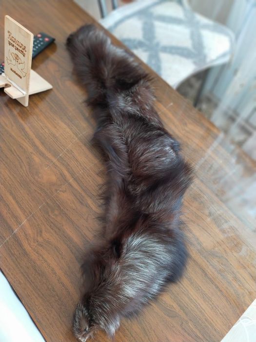 Воротник чернобурка