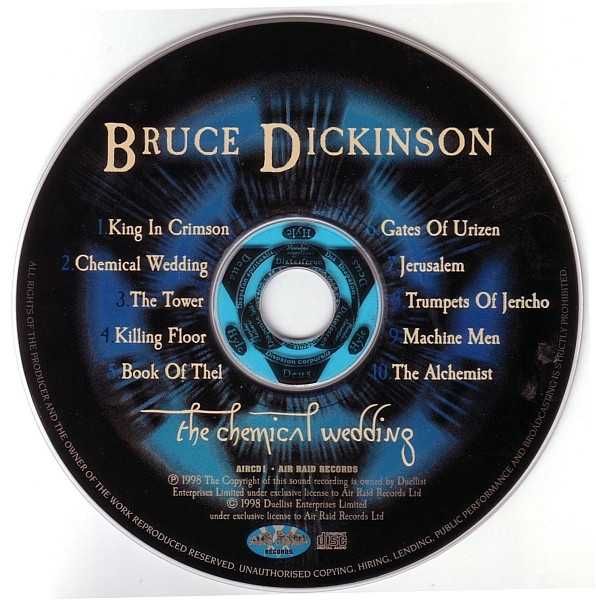 CD Bruce Dickinson (from Iron Maiden) - The Chemical Wedding 1998