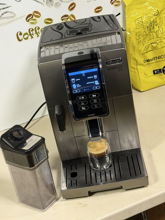 Кафемашина кафе автомат Delonghi DİNAMİCA Plus Bluetooth с гаранция