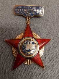 Medalie Fruntaș in întrecerea socialistă - 1965