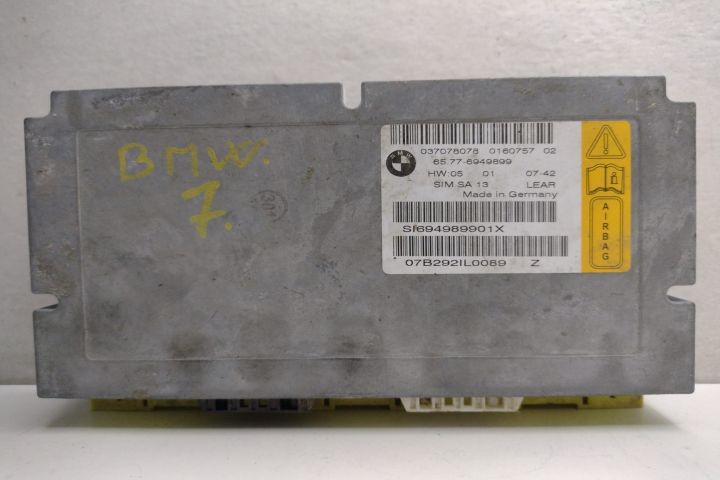 Calculator Airbag Modul 65776949899 / 037078078 BMW Seria 7 E65/E66