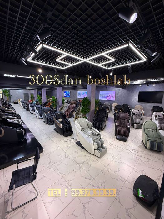 Kreslo massajor ADIKS juda kotta assortiment bir joyda