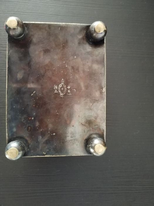 Decorațiune perete+casetă bijuterii veche