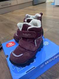 Детские зимние ботинки, размер 23