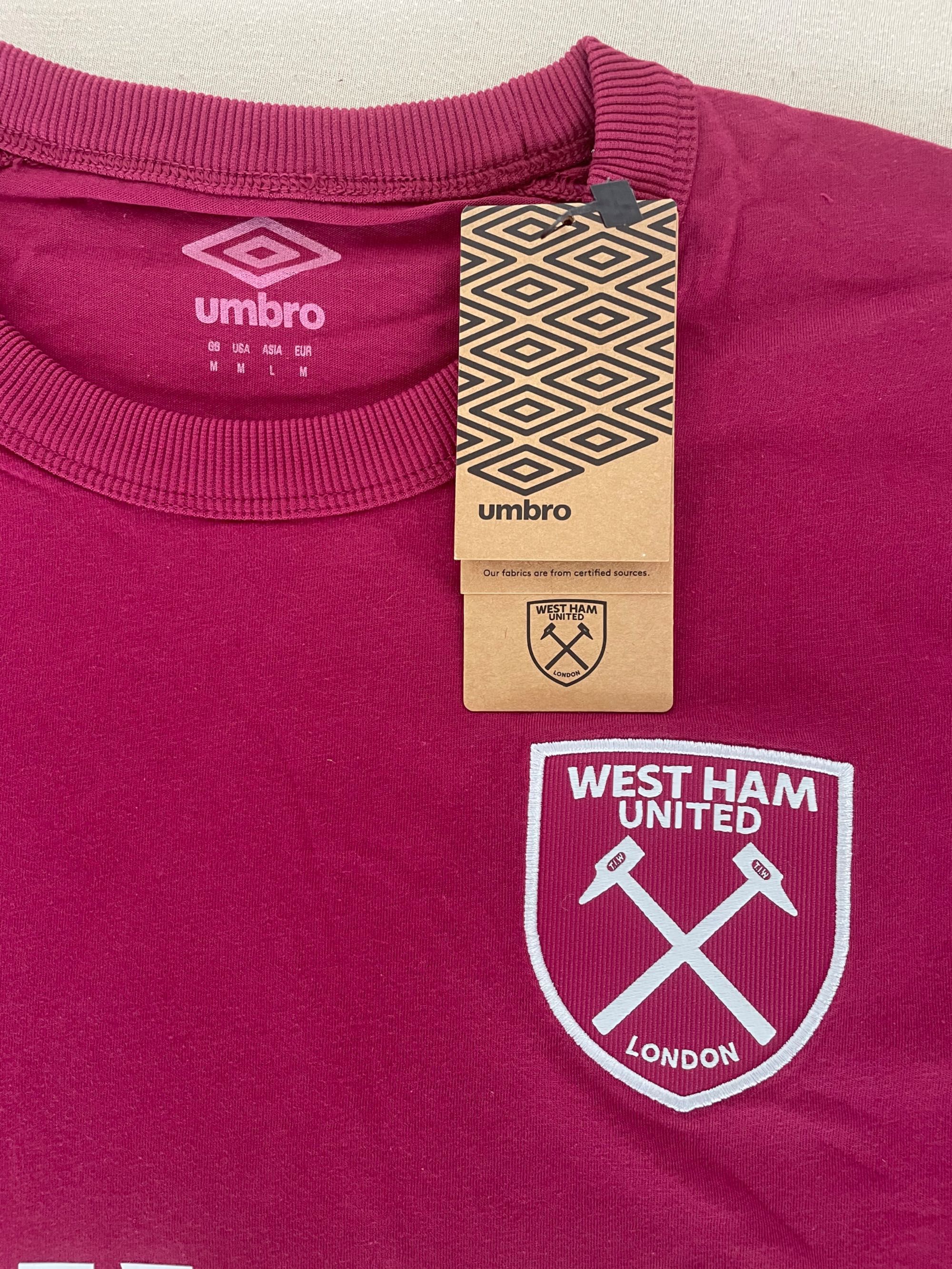 WEST HAM UMBRO мъжка тениска