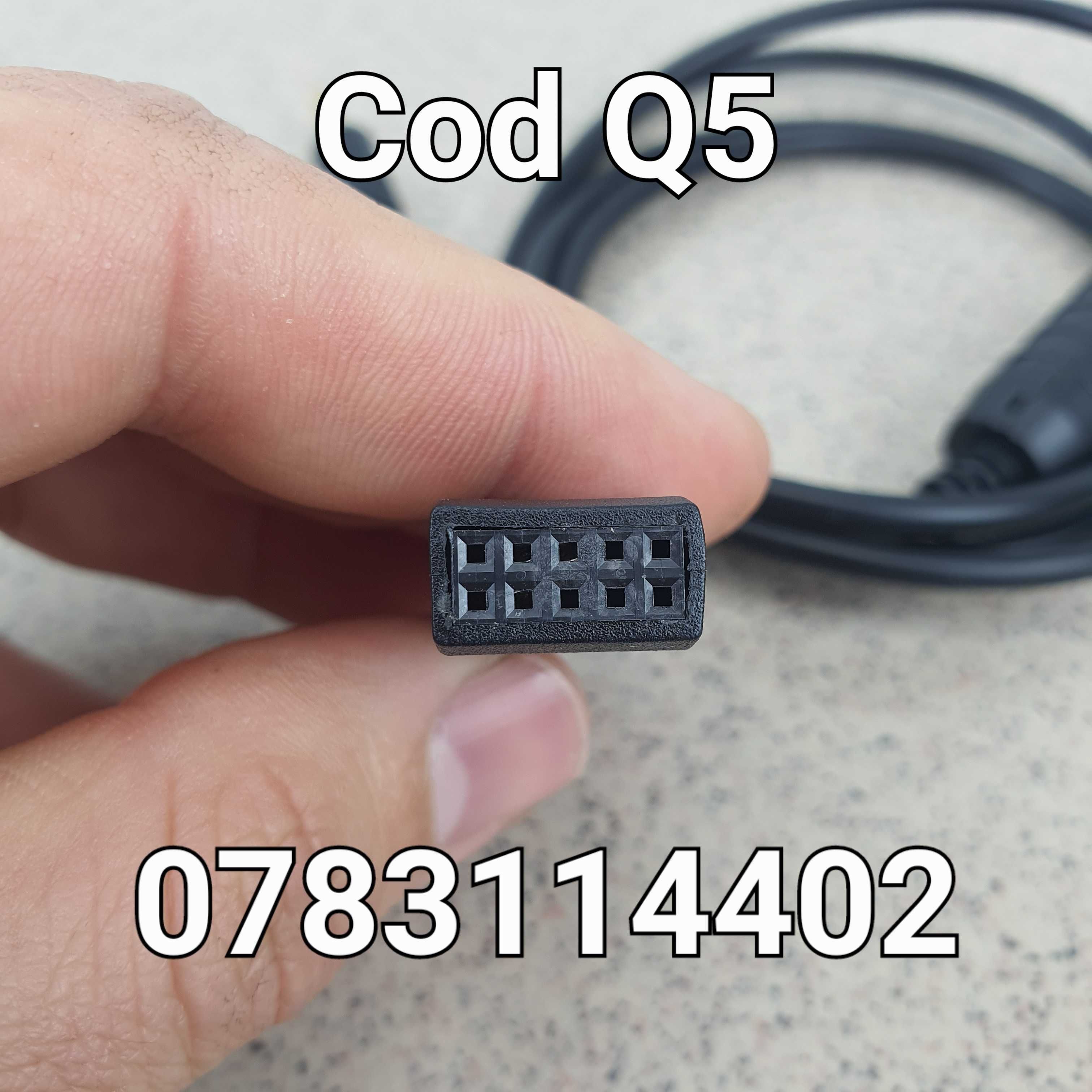 Cablu intrare AUX BMW E46 E39 E53-Modul-Adaptor-Auxiliar-10 Pini - Q5