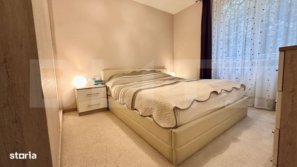 Apartament modern cu 3 camere, etaj 1, garaj nou la pachet, zona Roger