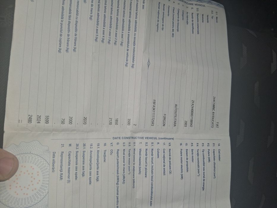 Fiat  ducato motor 2,3