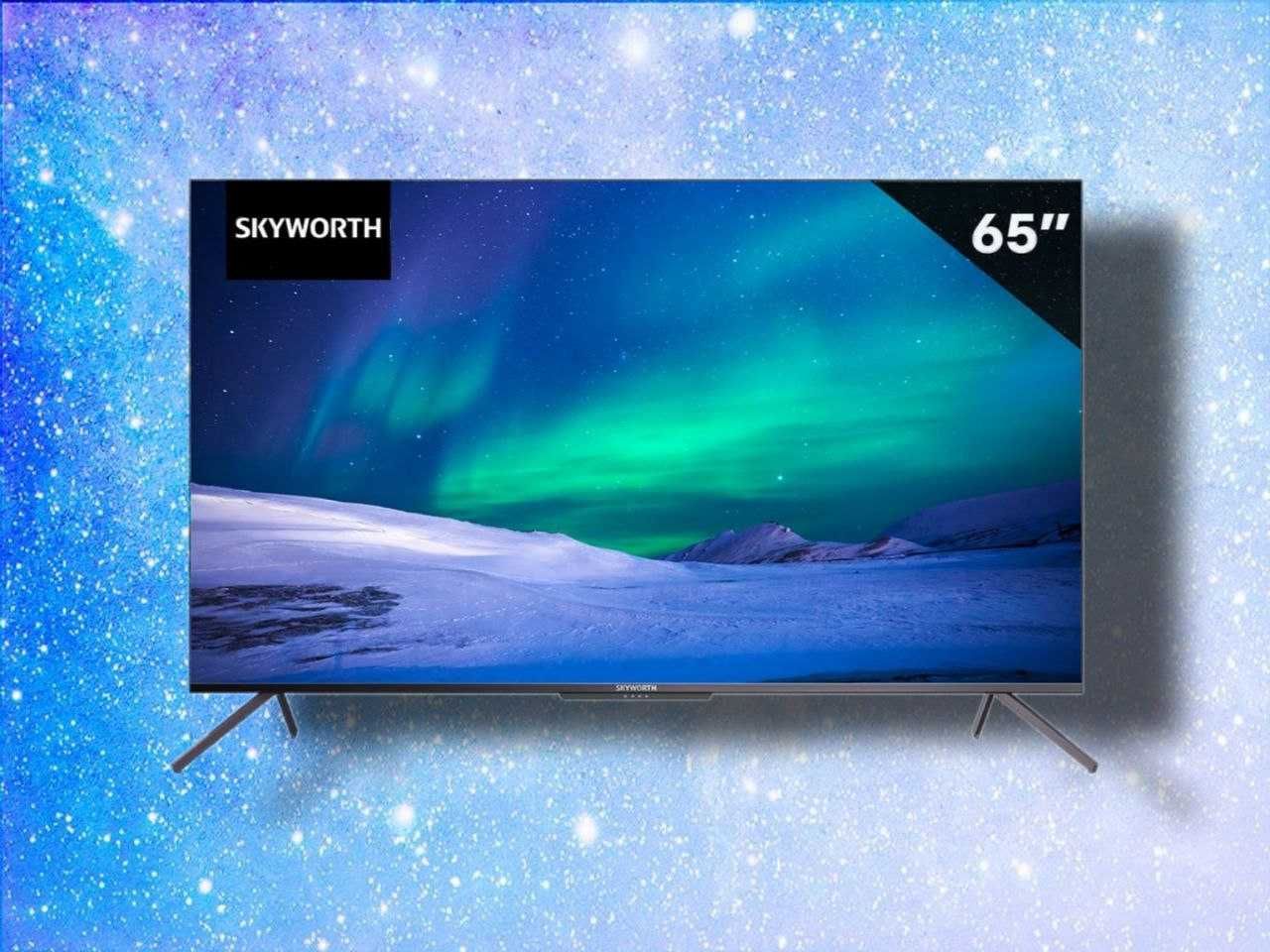 ТЕЛЕВИЗОР SKYWORTH 65 4К QLed Сумасшедшие Скидки!+Бесплатная доставка!