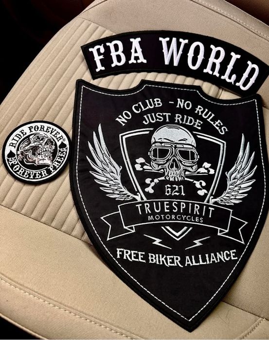 Vestă moto patch FBA World