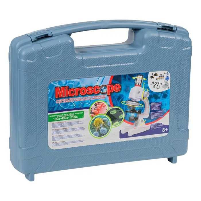 Микроскоп - сила на увеличение 100Х - 1200Х и в куфар 100Х-400Х-1200Х