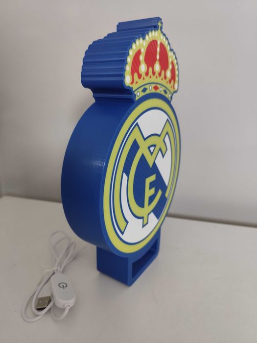 3д лампа Real Madrid C