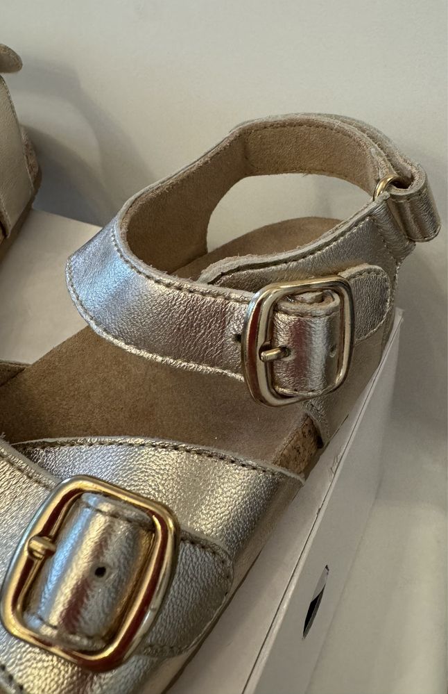 НОВИ кожени сандали и гуменки( пантофи) H&M. Н-р 28
