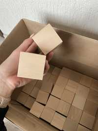 Дървени кубчета 5х5см