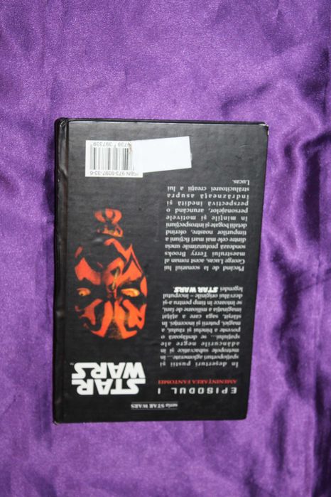 carte STAR WARS Amenintarea Fantomei  Episodul 1 Terry Brooks.