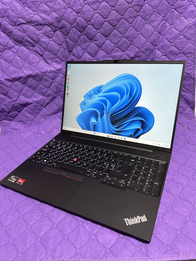 Lenovo ThinkPad E16 Gen1-16 inch Ryzen 5 7530U 4.5Ghz,16GB,GARANTIE