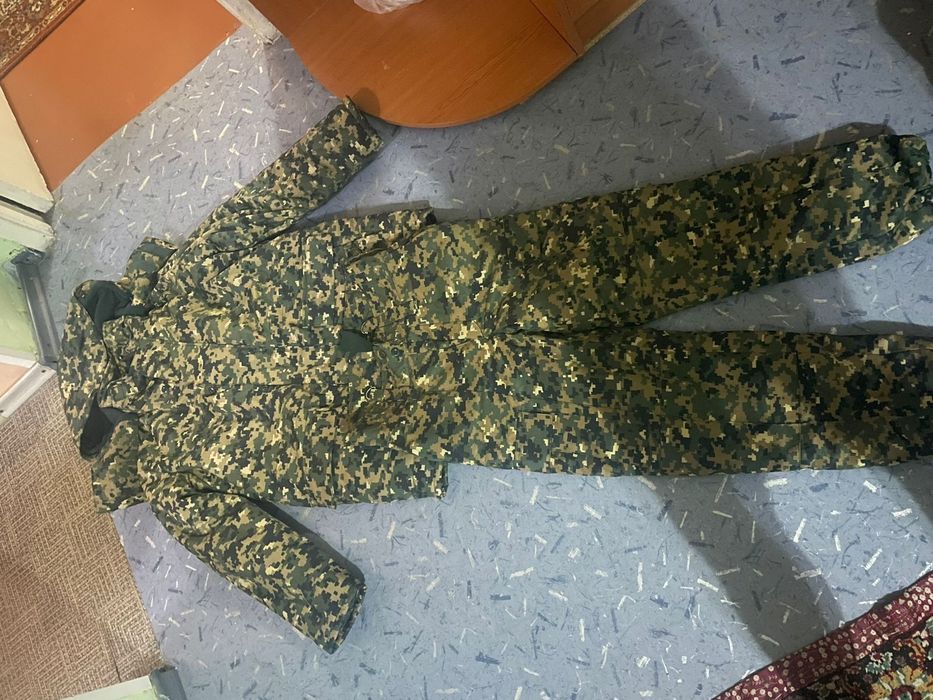 Бушлат зимний штаны вместе