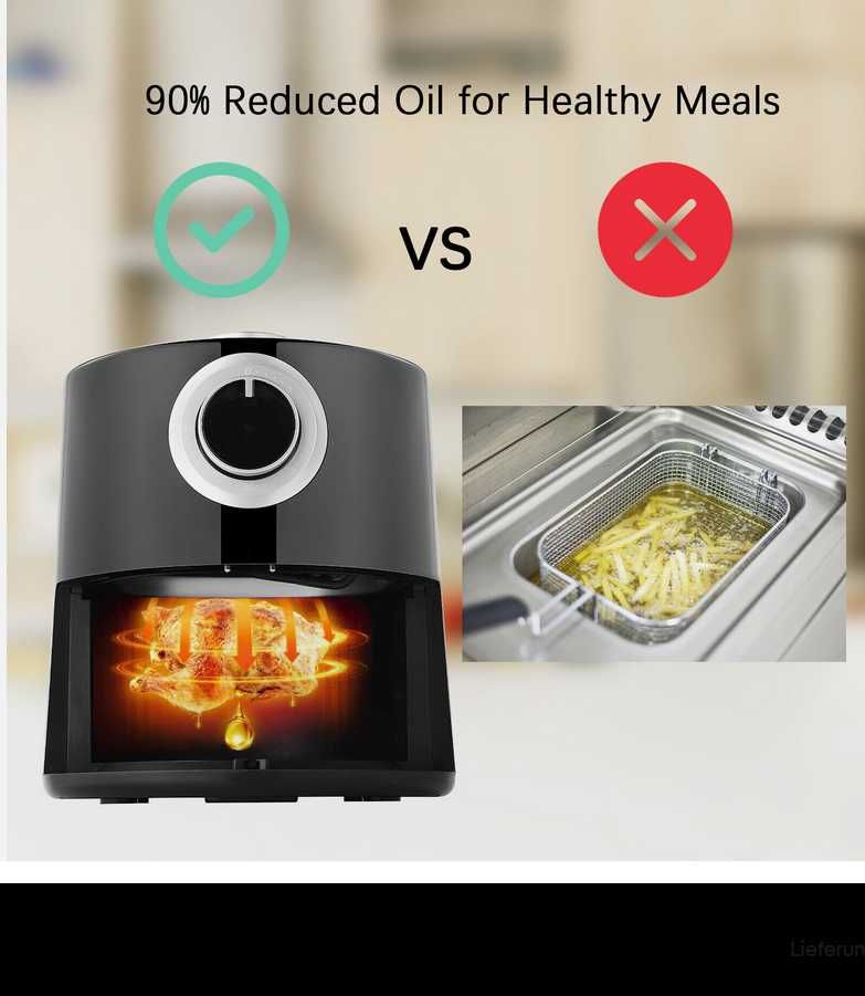 Air Fryer , Пържене на топъл въздух без мазнина