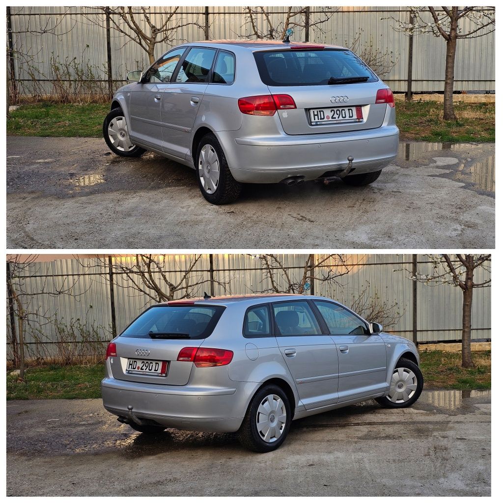 Audi A3 ※S-line※-2.0TDI 140Cp-2008-Bi-Xenon-Comenzi-Senzori