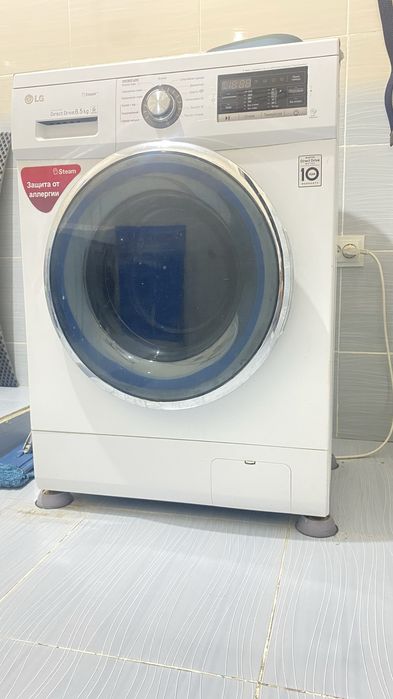Недорогая полностью рабочая стиральная машина LG