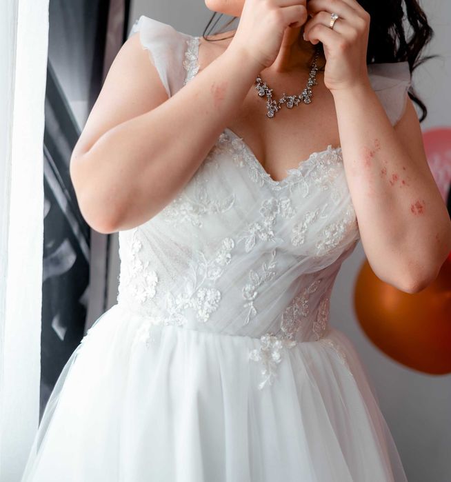 Rochie de mireasa cu trena