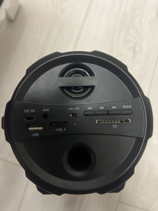 AKAI Boxă portabilă ABTS-12C, radio FM, neagră