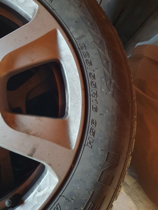 225 55 r16 jante OEM + anvelope M+S