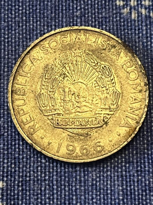 Moneda 3 lei 1966